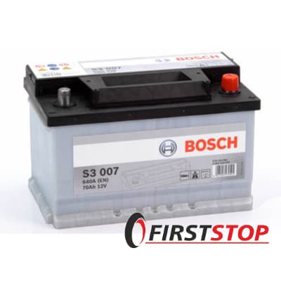 BOSCH S3 007 70Ah 640A 12V R (175x175x278)