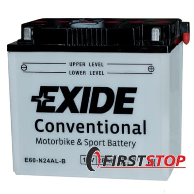 Exide E60-N24L-A 28Ah 280A 12V R (124x169x184)