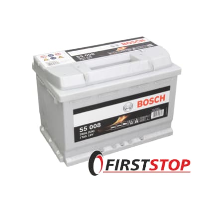 BOSCH S5 008 77Ah 780A 12V R (175x190x278)