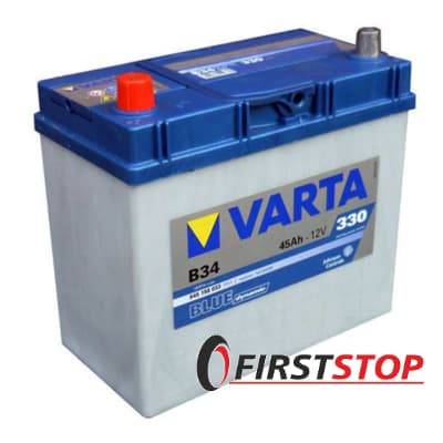 VARTA (B34) BLUE dynamic 45Ah 330A 12V L азия (129x227x238)