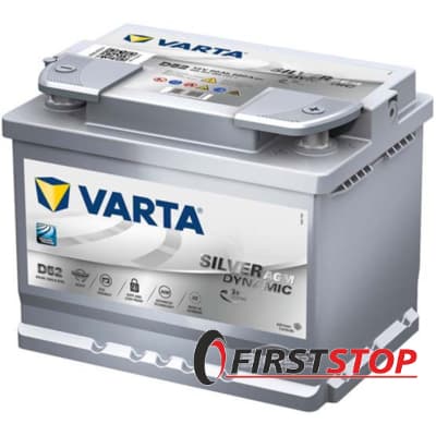 VARTA (D52) SILVER dynamic  60Ah 8A 12V R AGM (175x190x242)