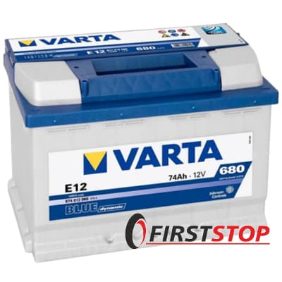 VARTA (E12) BLUE dynamic 74Ah 680A 12V L (175x190x278)