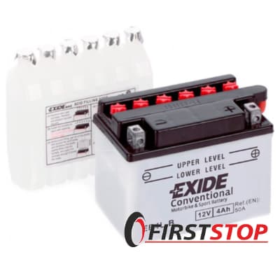 Exide EB4L-B 4Ah 50A 12V R (70x92x120)