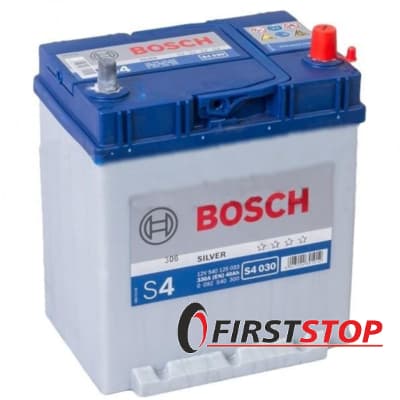 BOSCH S4 030 40Ah 330A 12V R азия (127x227x187)