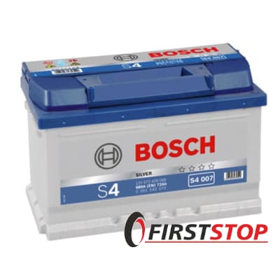 BOSCH S4 007 72Ah 680A 12V R (175x175x278)