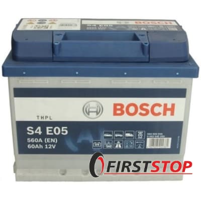 BOSCH S4 E05 60Ah 640A 12V R EFB (175x190x242)