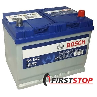 BOSCH S4 E41 72Ah 760A 12V R азия EFB (175x219x261)