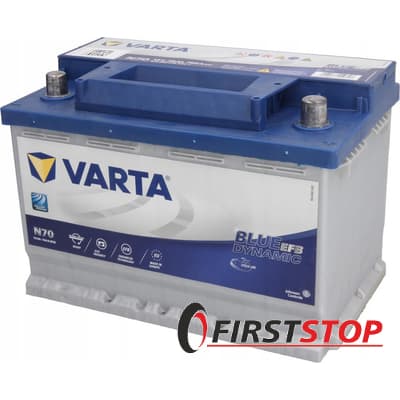 VARTA (N70) Blue Dynamic 70Ah 760A 12V R EFB (175x190x278)